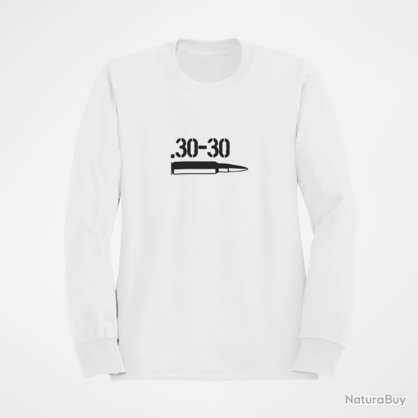 Sweat CARTOUCHE 30 30 Blanc