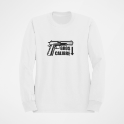 Sweat GROS CALIBRE Blanc