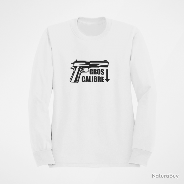 Sweat GROS CALIBRE Blanc