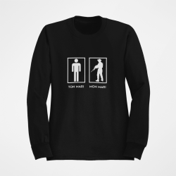 Sweat TON MARI MON MARI Noir