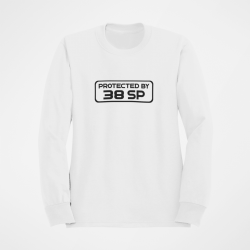 Sweat PROTECTED BY 38 Special Blanc
