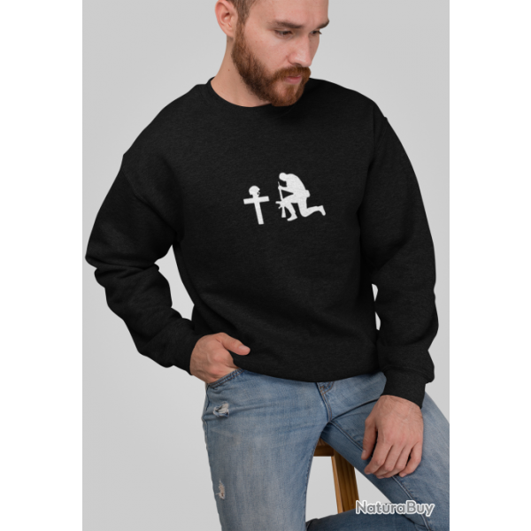 SWEAT TIREUR Militaire Veteran Hommage