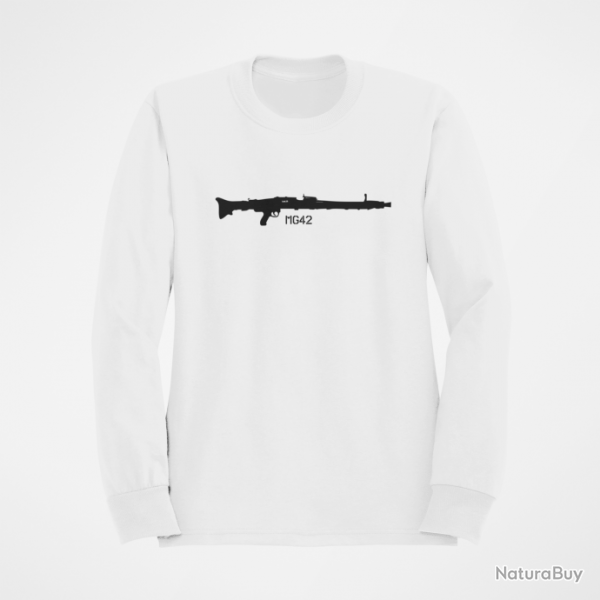 Sweat Armes MG42 Blanc