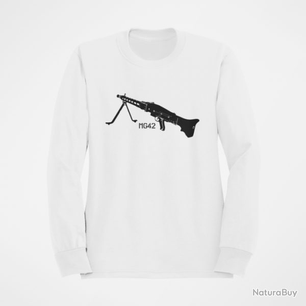 Sweat Armes MG42 2 Blanc