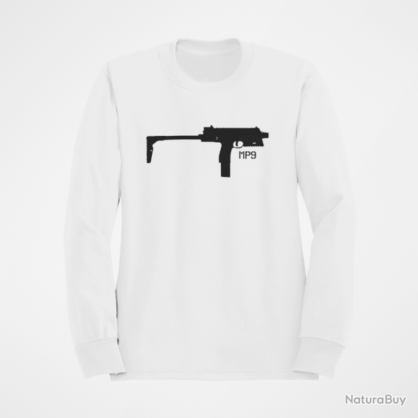Sweat Armes MP9 2 Blanc