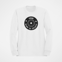 Sweat Cartouches Douille 9MM Blanc
