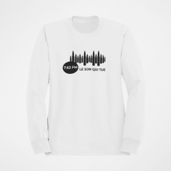 Sweat Humour 7.62 FM Blanc