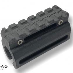 Rail Picatinny 21mm Nylon carbone pour Colt 1851 Pietta