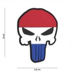 Patch 3D PVC Punisher Skull Pays-Bas (101 Inc)