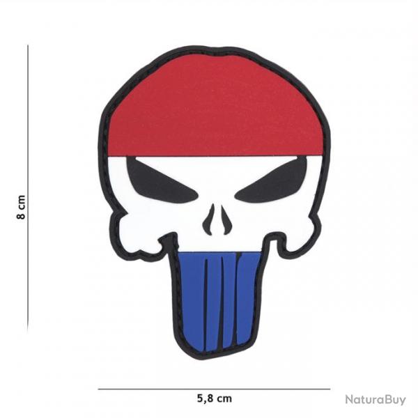 Patch 3D PVC Punisher Skull Pays-Bas (101 Inc)