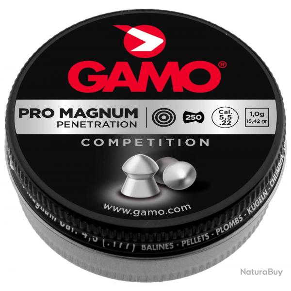 Plombs Gamo Pro Magnum Calibre 5.5 Tte Pointue