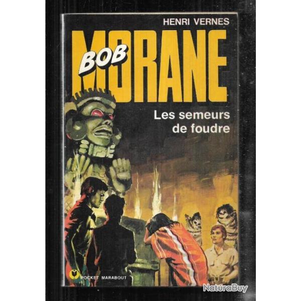 bob morane les semeurs de foudre n54 d'henri vernes pocket marabout bel tat