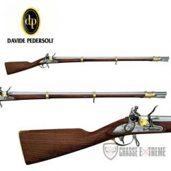 Fusil PEDERSOLI 1809 Prussian à Silex Cal 75