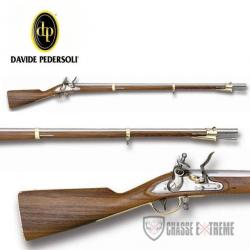 Fusil PEDERSOLI 1798 Austrian à Silex Cal 69