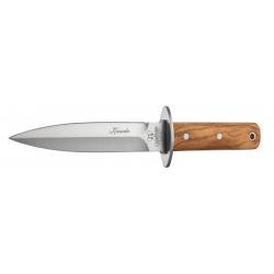 Couteau de chasse manche olivier