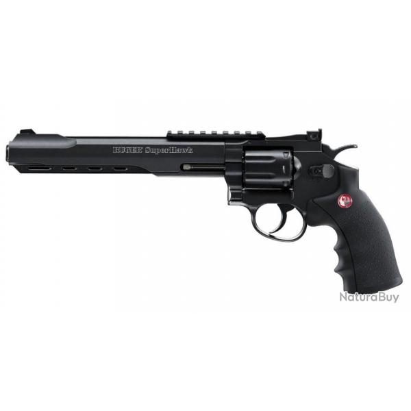 Revolver Ruger Super Hawk 8 Pouces Noir  6mm Airsoft