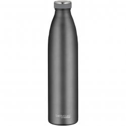 Gourde isolante en acier inoxydable (Modèle: 1L gris)