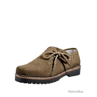 Chaussures Traditionnelles Meindl Wiesn Cuir Noir - Taille 41 (7.5 UK), Occasion Parfait état