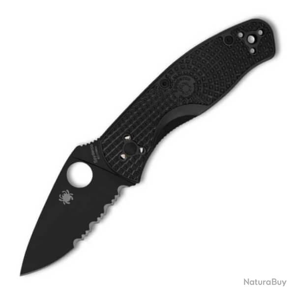 couteau de poche Spyderco Persistence Lightweight mixte noir