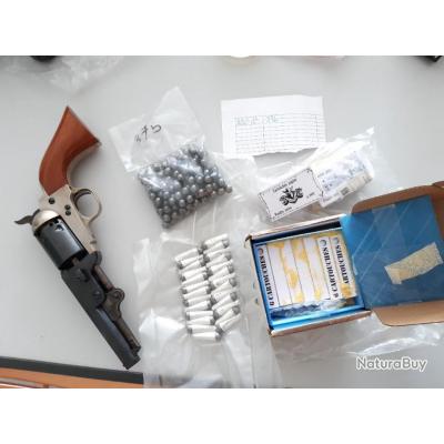Pack Colt Sheriff Pietta 36 + munitions