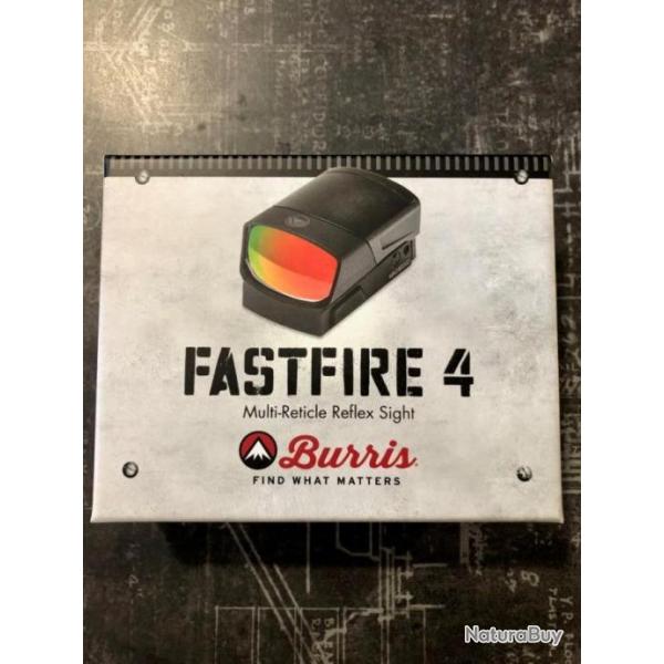 Burris FastFire IV - Montage Picattiny 3 MOA