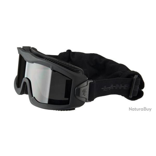 Masque srie AERO Thermal noir smoke-Verre fum