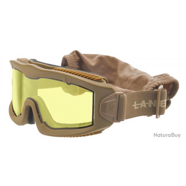 Masque srie AERO Thermal Tan jaune-Verre Jaune