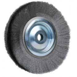 Brosse circulaire monture acier diamètre 200 fil 0,10 al 10 spéciale bronzage