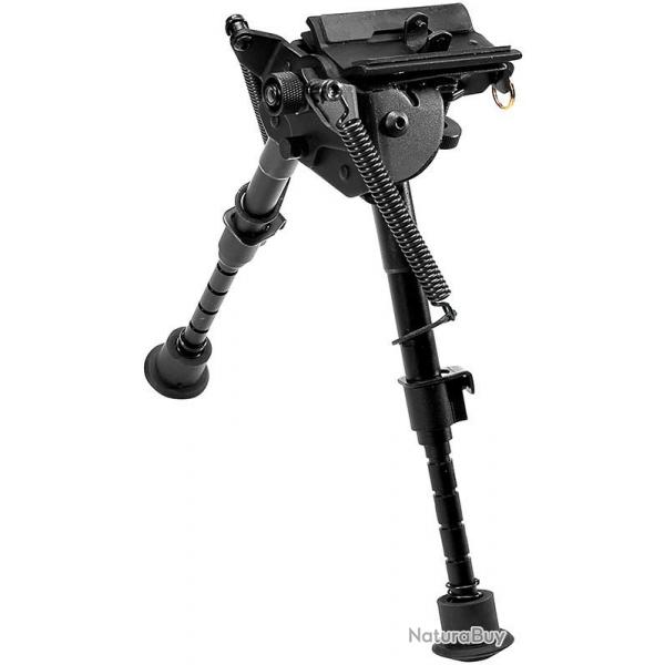 Bipied rglable 16 - 23 cm + adaptateur rail picatinny