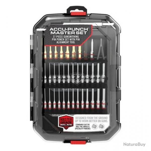 Set De Chasse Goupille Real Avid 37 Pices