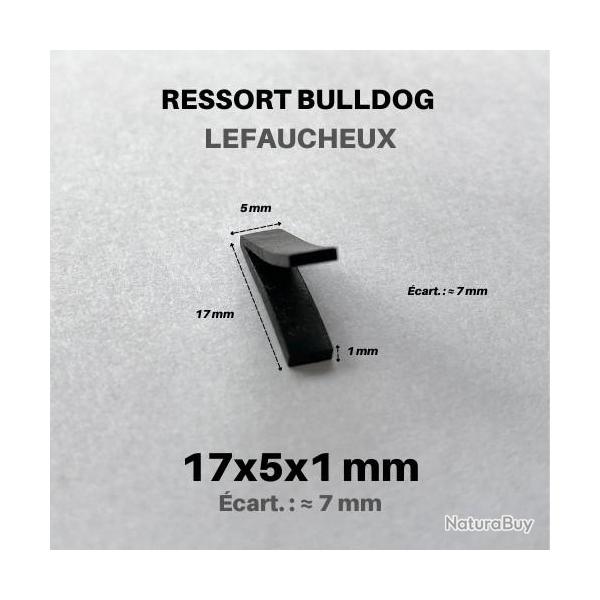 Ressort Bulldog [17x5x1] cart 7 mm