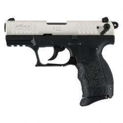 PISTOLET WALTHER P22Q CAL 9 MM PAK - NICKELE