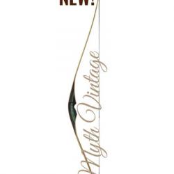 FALCO - Longbow MYTH VINTAGE 61" DROITIER (RH) 55 # Renfort simple (+30 €) Glossy Haute Brillan