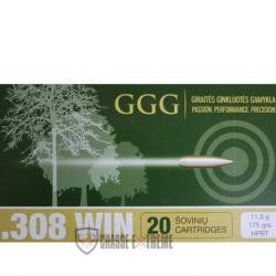20 Munitions GGG cal 308 Win 175gr HPBT Match