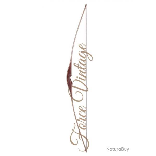 FALCO - Longbow FORCE VINTAGE CARBON 64" GAUCHER (LH) 30 # Sans Glossy Haute Brillance (+40 &euro;) 