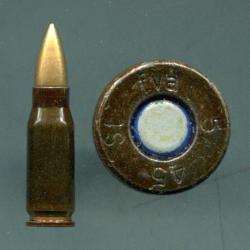 7.92 x 33 kurz Sturmgewehr - production de la fin de guerre en 1945 - marquage : fva St 5 45