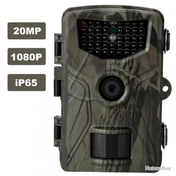 PROMO FLASH!! Camra de Chasse Surveillance Sans Fil 20MP 1080P Vision Nocturne IP54 Camping Neuf