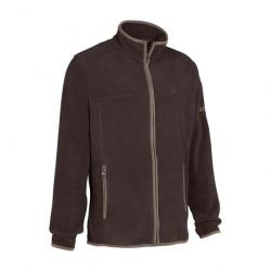 Blouson polaire Percu Scotland marron T4XL (Taille 8)