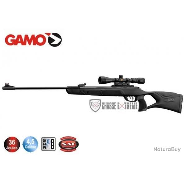 Carabine GAMO Magnum 1250 36 Joules + Lunette 3-9 X 40 Wr + Cible + Boite de Plombs cal 4.5mm