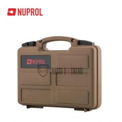 Mallette NUPROL pour Armes de Poing Tan
