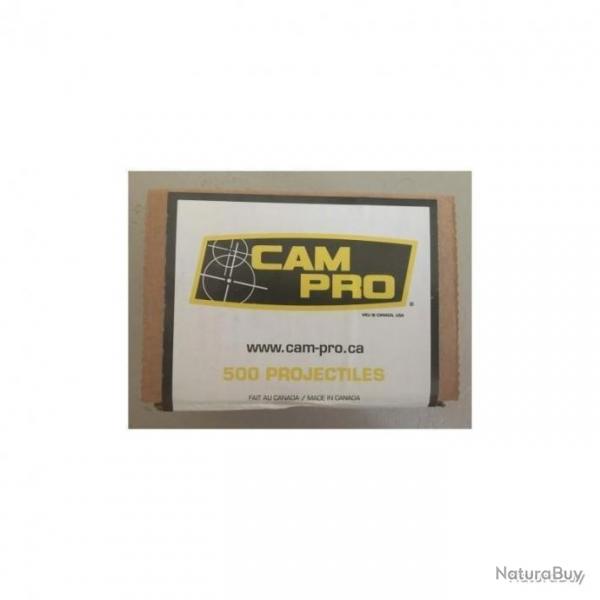 Ogives Cam Pro 10mm/40 180gr FCP RN - lot de 500 -