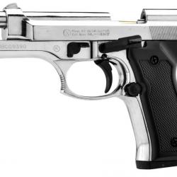 Pistolet 9 mm à blanc Chiappa 92 nickelé