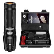Extol - Lampe torche LED/2000 mAh/3,7V chromé mat