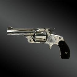 REVOLVER Smith & Wesson « Baby Russian » / Second model - 1877-1891 - Etats-Unis