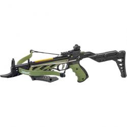 Mini arbalète Alligator TCS2 avec crosse réglable 80 lbs Vert Olive