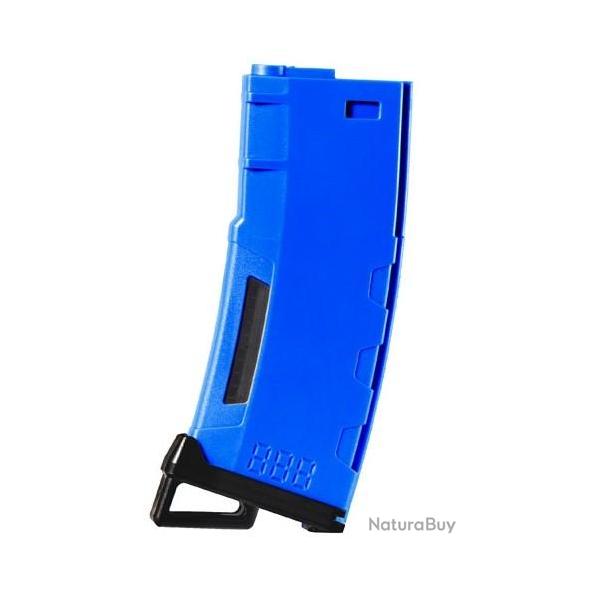 Chargeur Mid-cap Speed 130 billes pour M4 AEG bleu