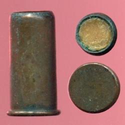 12 x 32 R Remington Suédois Mle 1867 - à blanc - TRES RARE cartouche ancienne à percussion annulaire