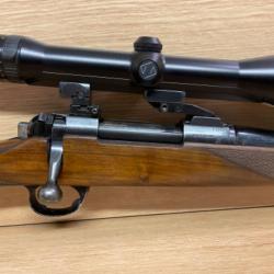 Carabine à verrou BAS calibre 7x64 & lunette ZEISS Diavari-ZM 3-12x56 à 1€ sans prix de réserve !