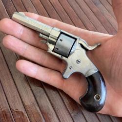 RARE REVOLVER ETHAN ALLEN 7COUPS CAL 22 RIMFIRE