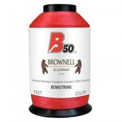 Bobine de fils Brownell Dacron B50 1/4 lbs Rouge